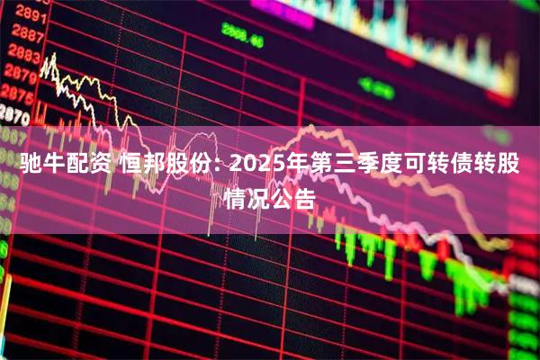 驰牛配资 恒邦股份: 2025年第三季度可转债转股情况公告