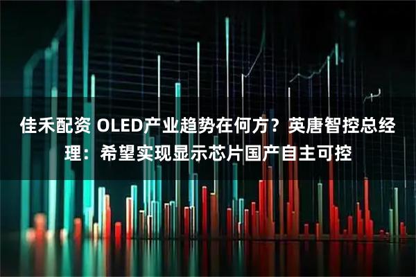 佳禾配资 OLED产业趋势在何方？英唐智控总经理：希望实现显示芯片国产自主可控
